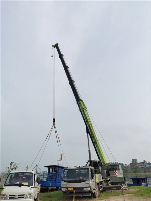 肇庆市桥梁建设吊装案例